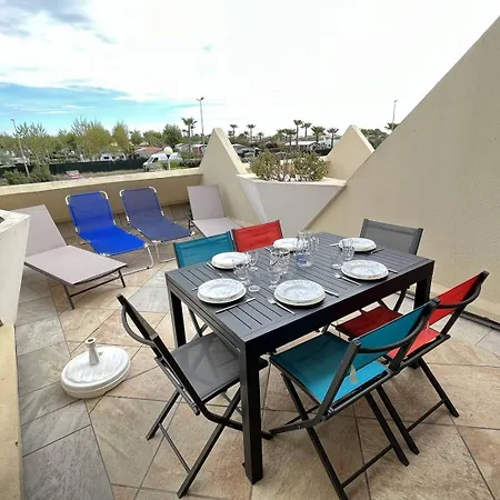 4 Couchages Cap D'agde Naturisme Cn060-l103 Appartamento Agde